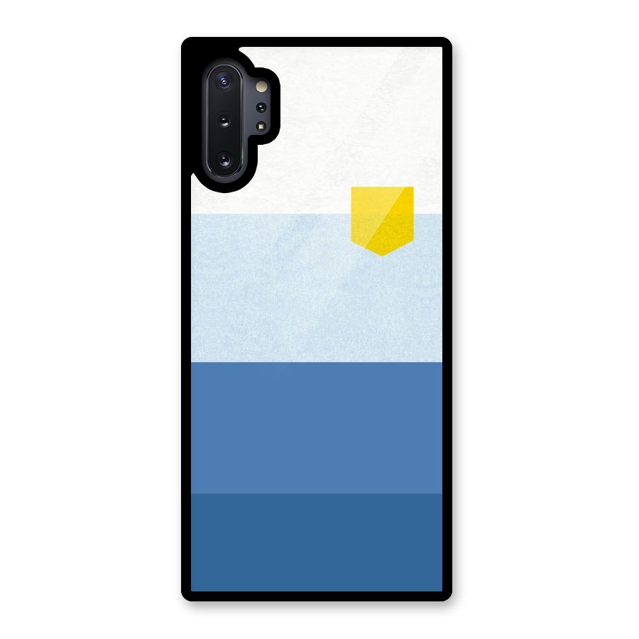Pocket Stripes. Glass Back Case for Galaxy Note 10 Plus