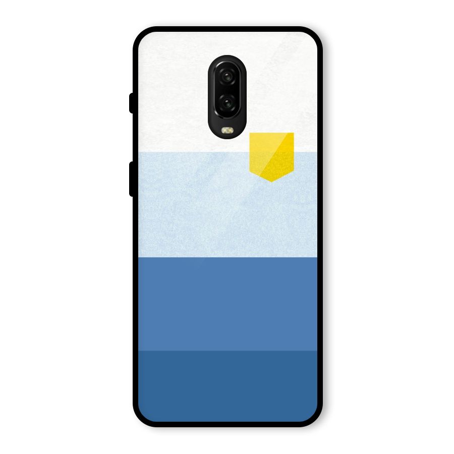 Pocket Stripes. Glass Back Case for OnePlus 6T
