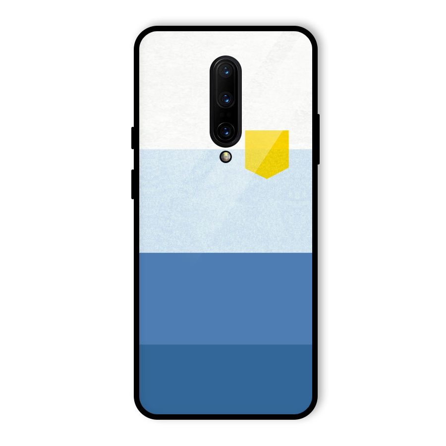 Pocket Stripes. Glass Back Case for OnePlus 7 Pro
