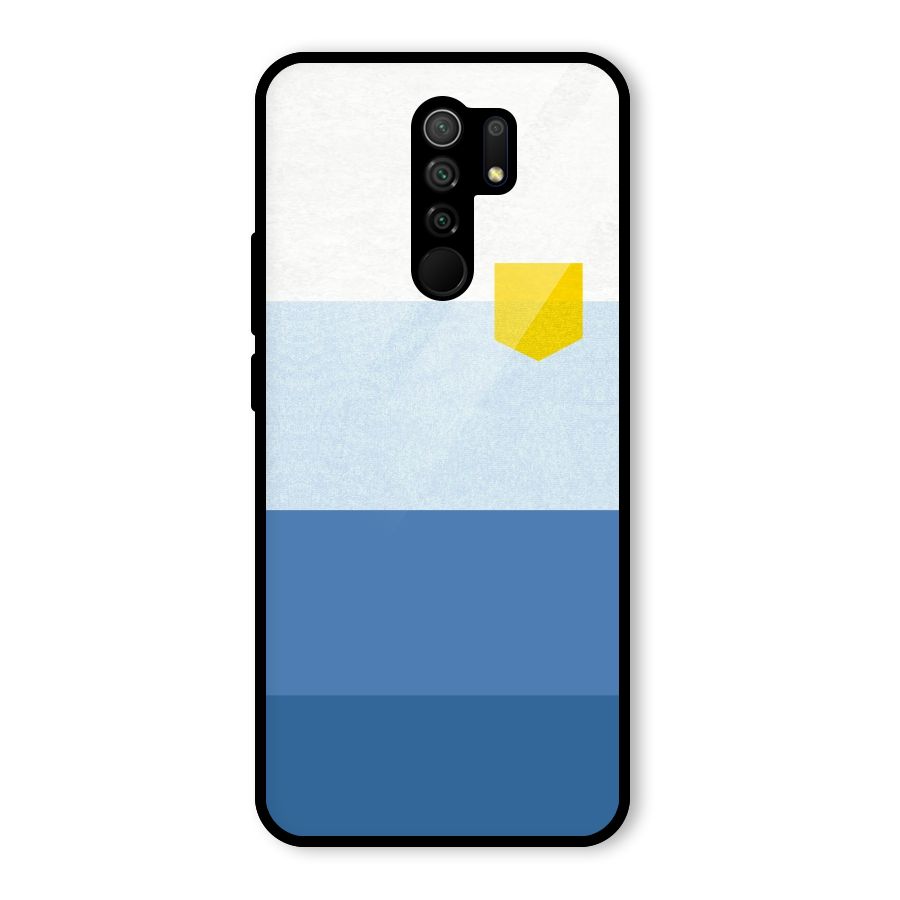 Pocket Stripes. Glass Back Case for Poco M2