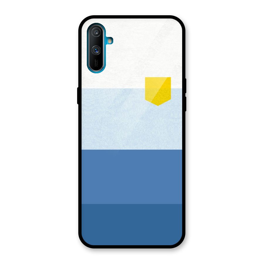 Pocket Stripes. Glass Back Case for Realme C3