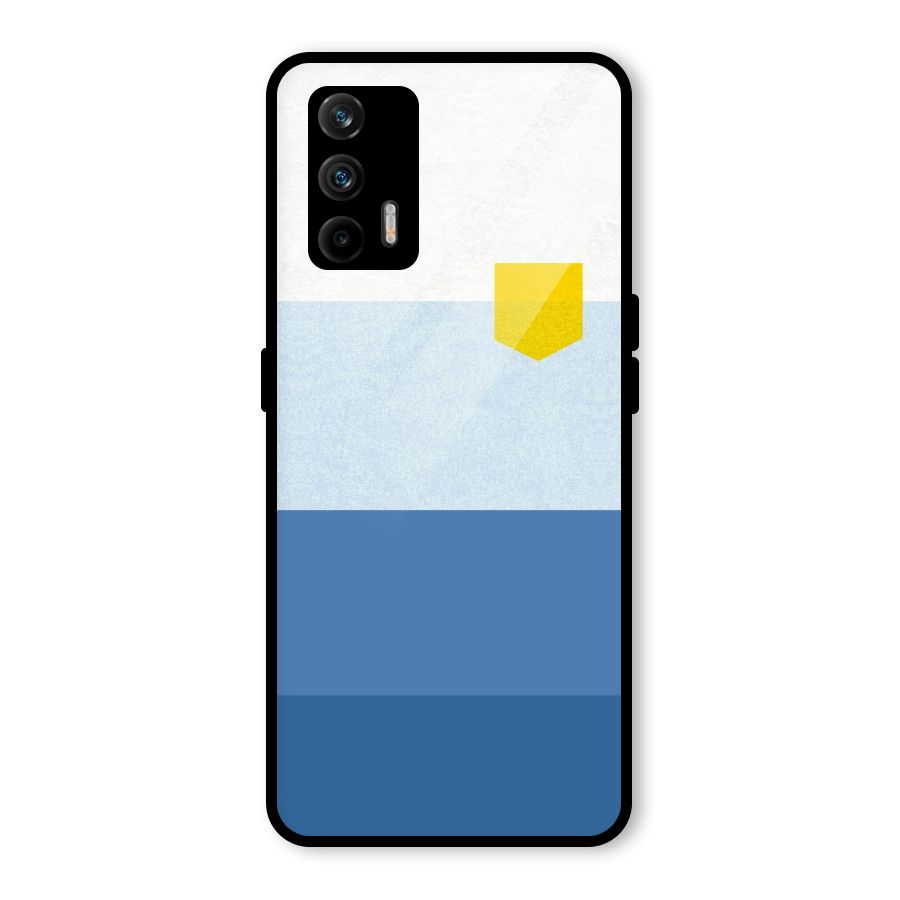 Pocket Stripes. Glass Back Case for Realme GT 5G