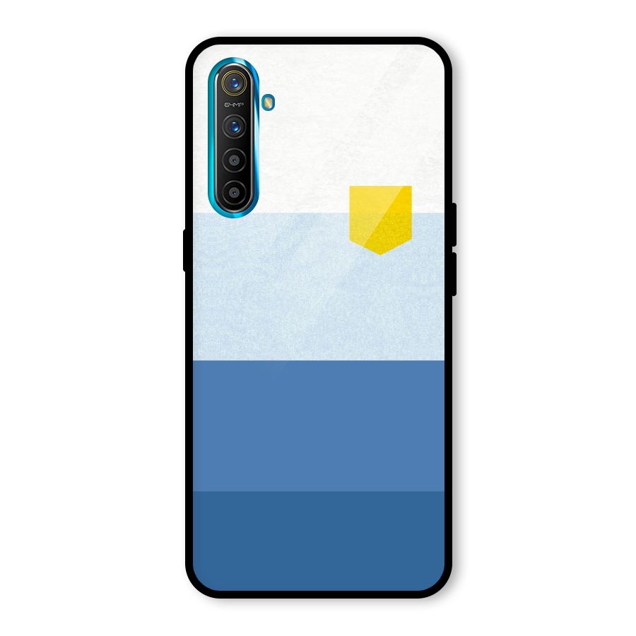 Pocket Stripes. Glass Back Case for Realme X2