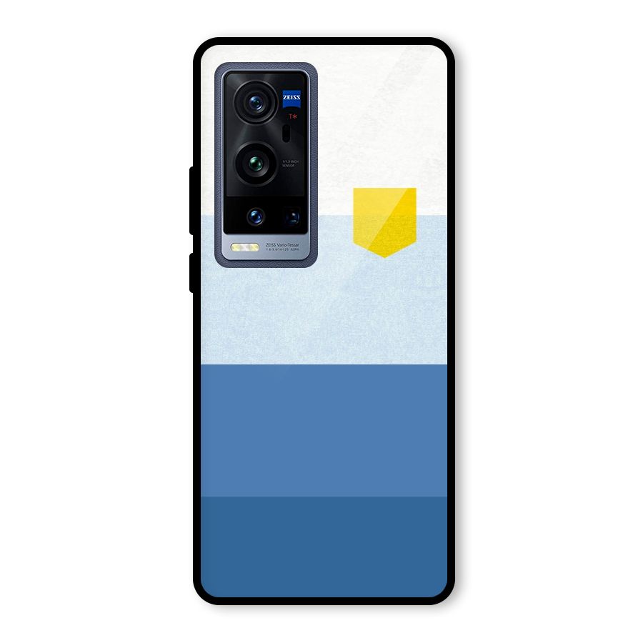 Pocket Stripes. Glass Back Case for Vivo X60 Pro Plus