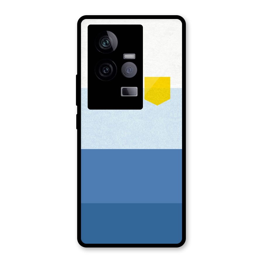 Pocket Stripes. Glass Back Case for Vivo iQOO 11 5G