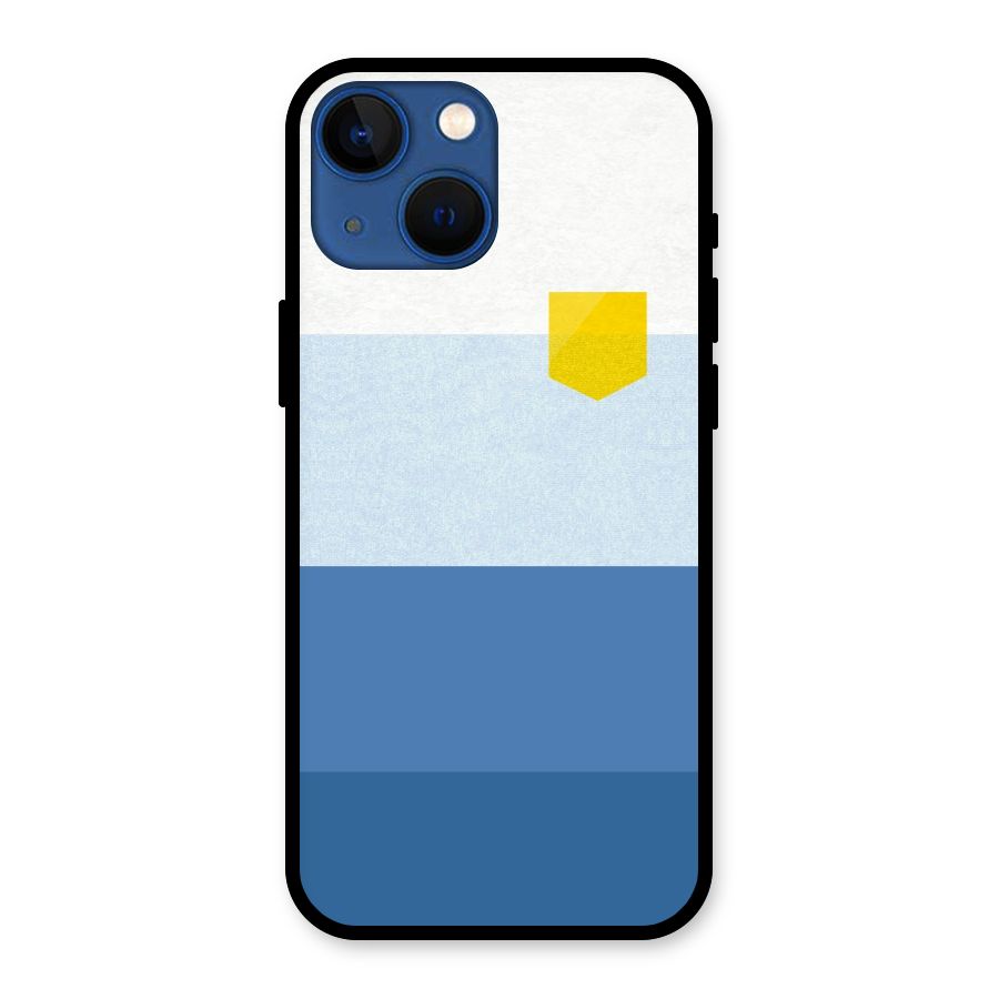 Pocket Stripes. Glass Back Case for iPhone 13 Mini