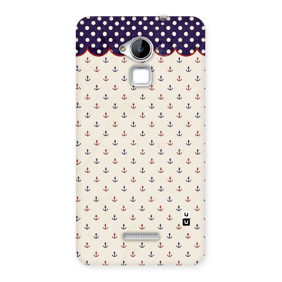 Polka Anchor Back Case for Coolpad Note 3