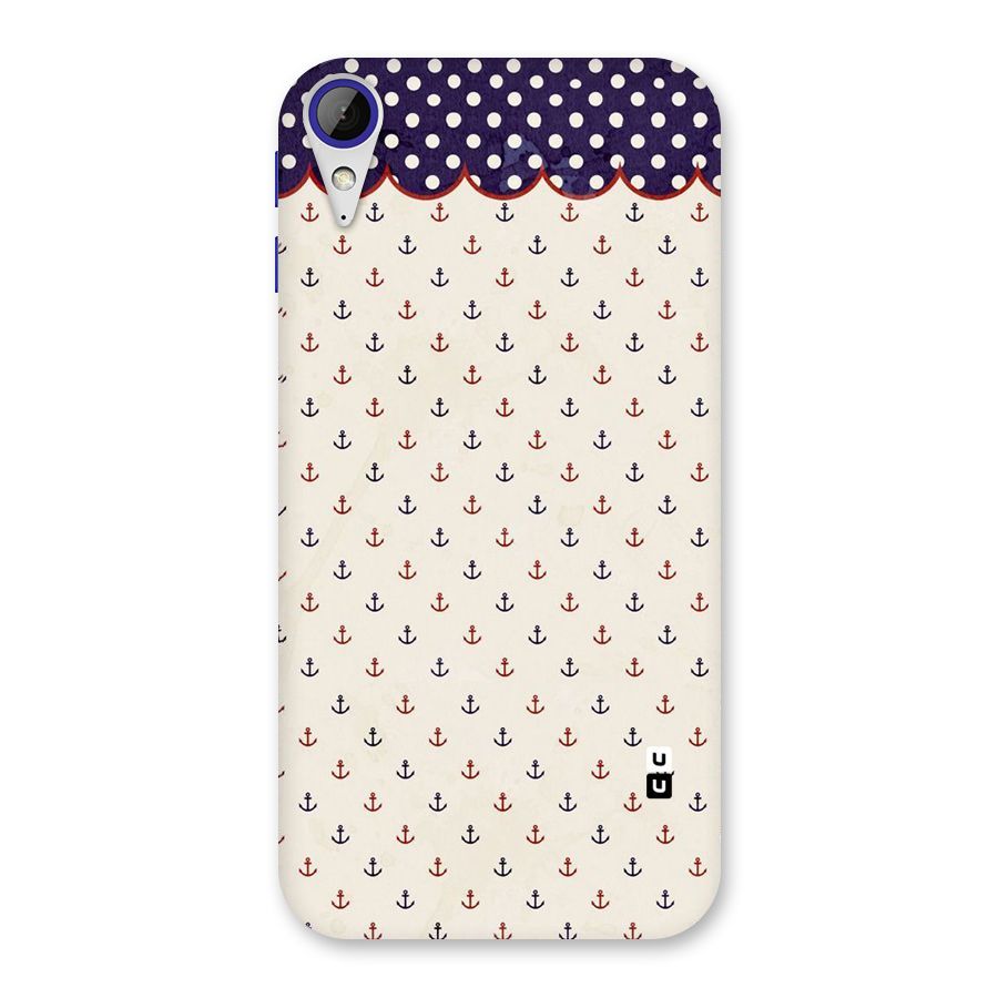 Polka Anchor Back Case for Desire 830