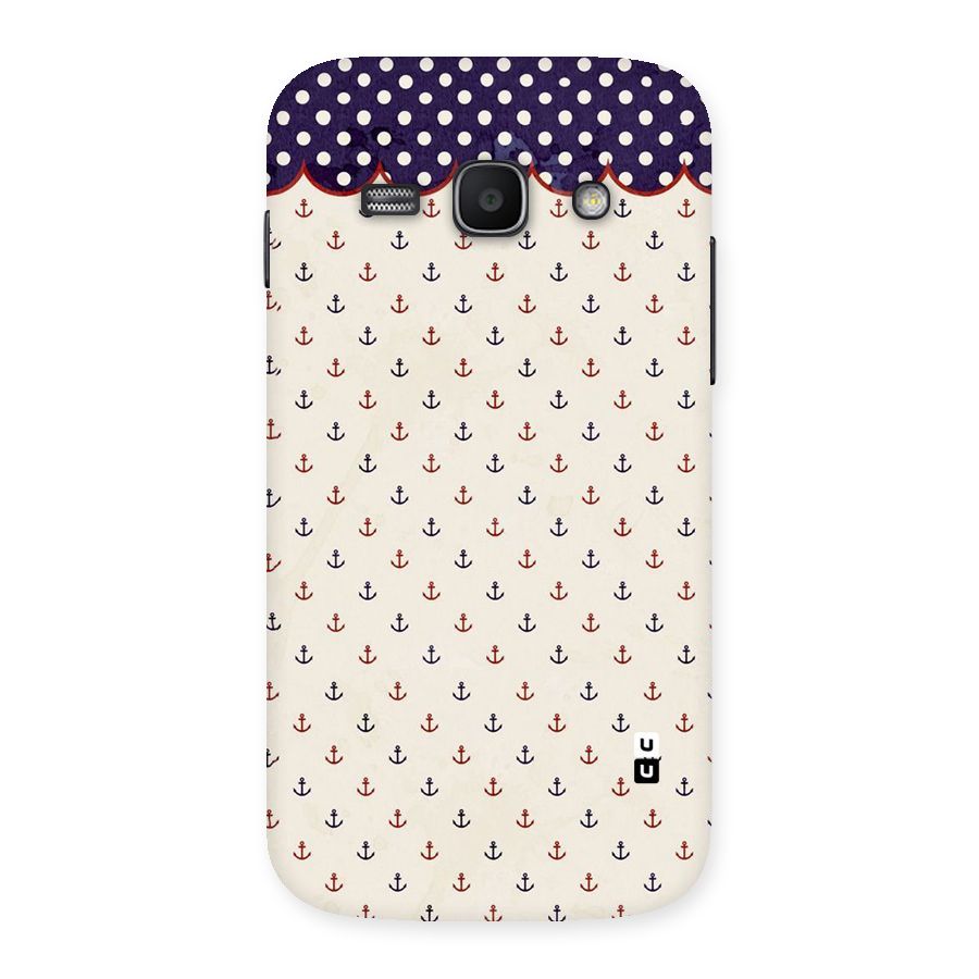 Polka Anchor Back Case for Galaxy Ace 3