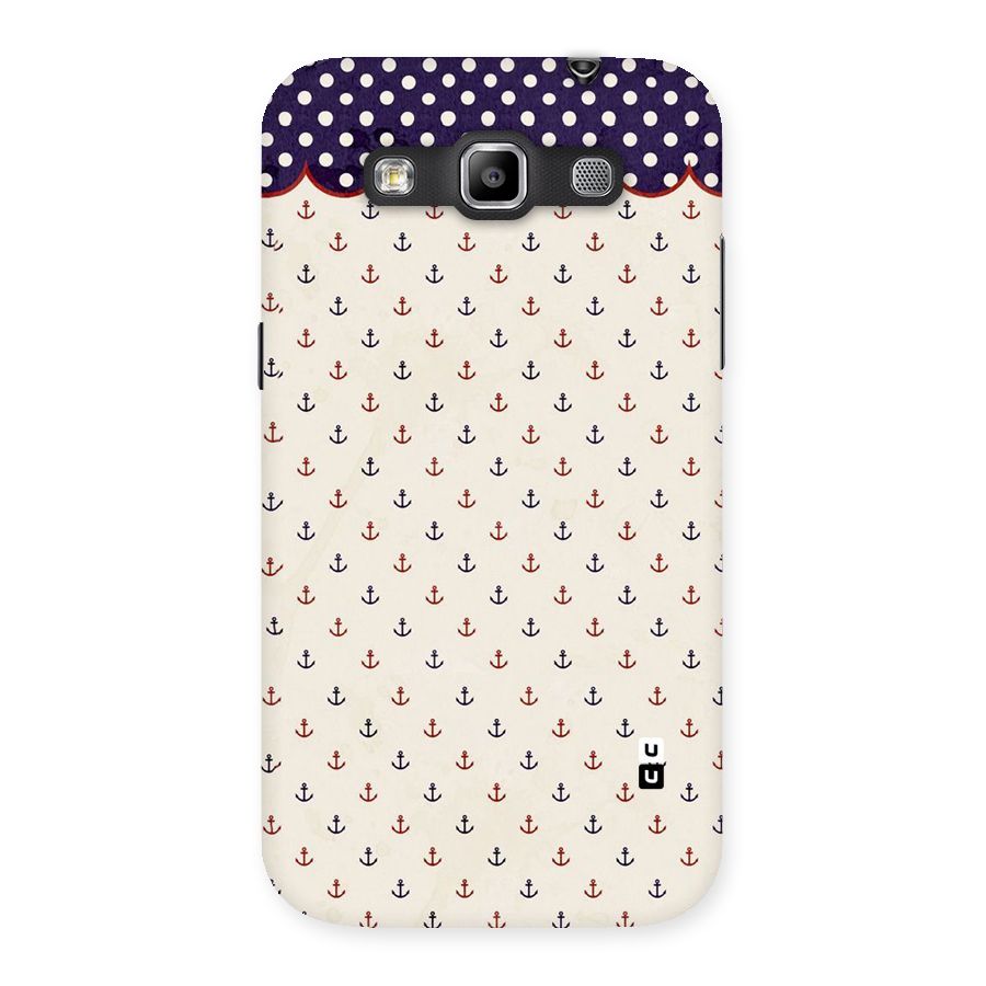 Polka Anchor Back Case for Galaxy Grand Quattro