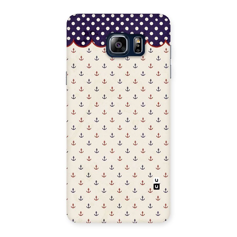 Polka Anchor Back Case for Galaxy Note 5