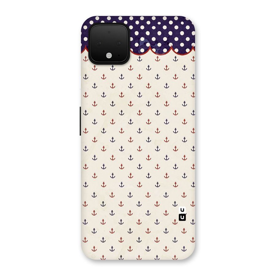 Polka Anchor Back Case for Google Pixel 4 XL