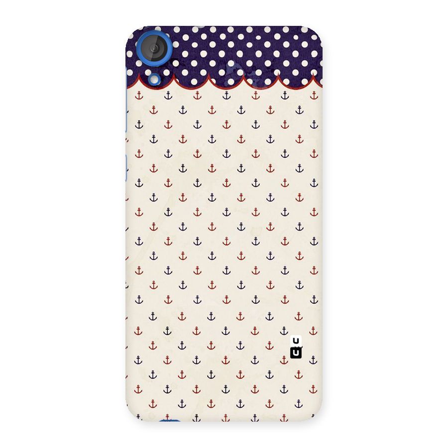 Polka Anchor Back Case for HTC Desire 820