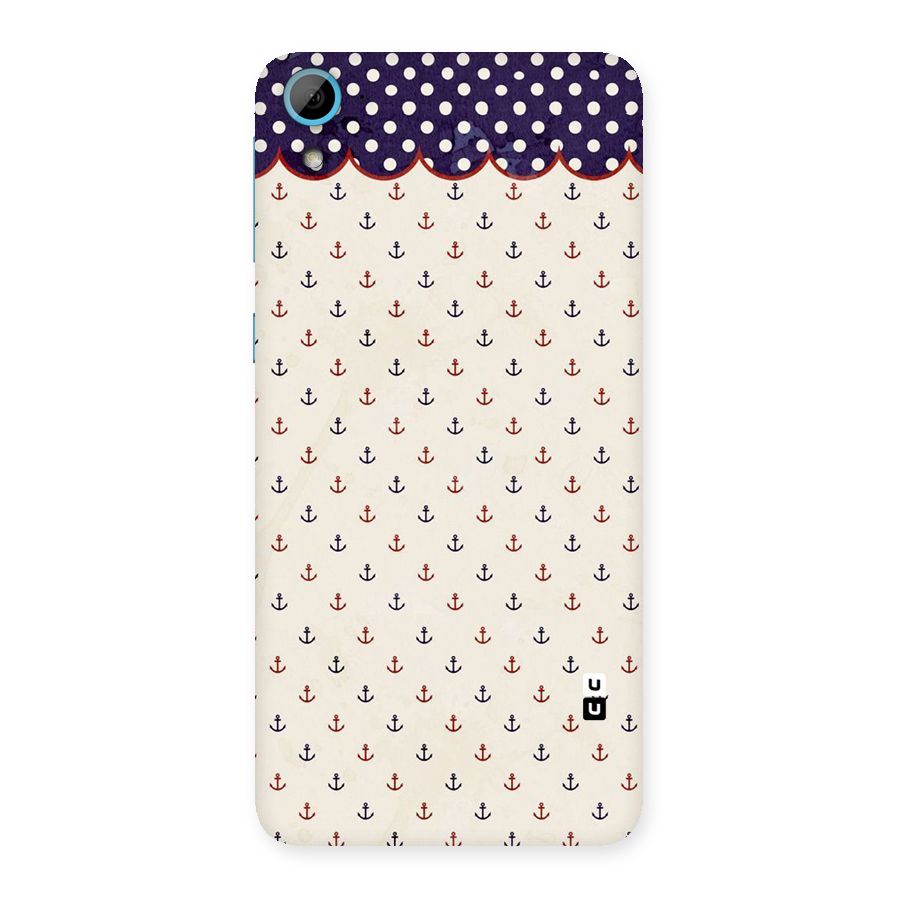 Polka Anchor Back Case for HTC Desire 826