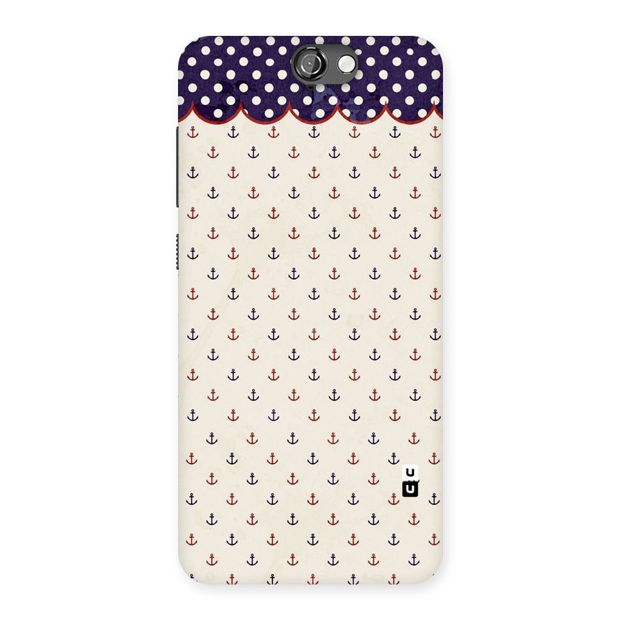 Polka Anchor Back Case for HTC One A9