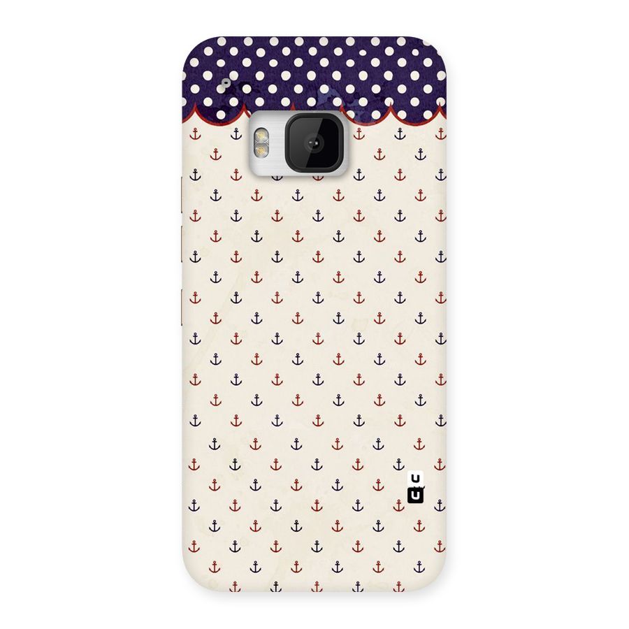 Polka Anchor Back Case for HTC One M9