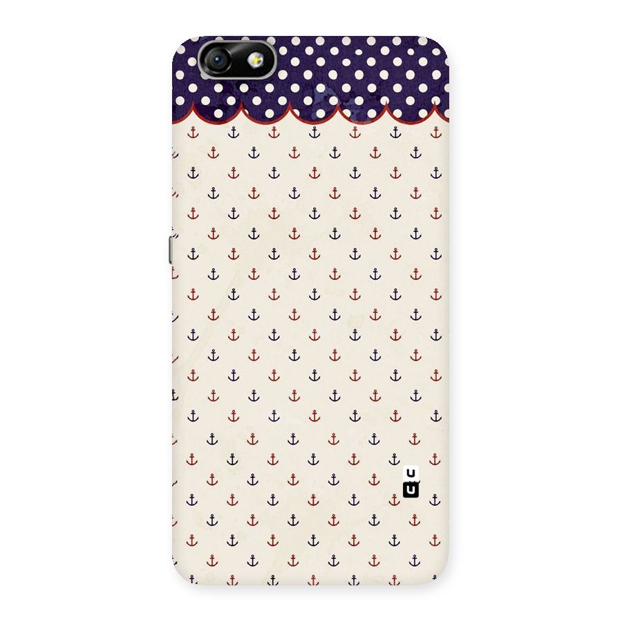 Polka Anchor Back Case for Honor 4X