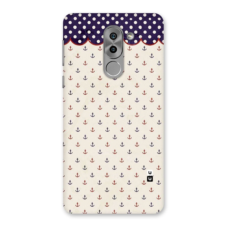 Polka Anchor Back Case for Honor 6X