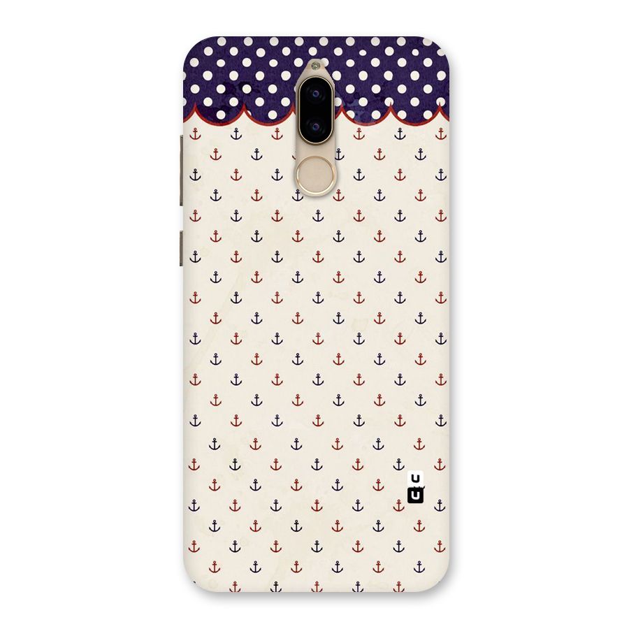 Polka Anchor Back Case for Honor 9i