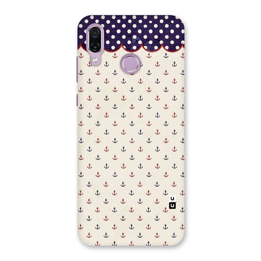 Polka Anchor Back Case for Honor Play