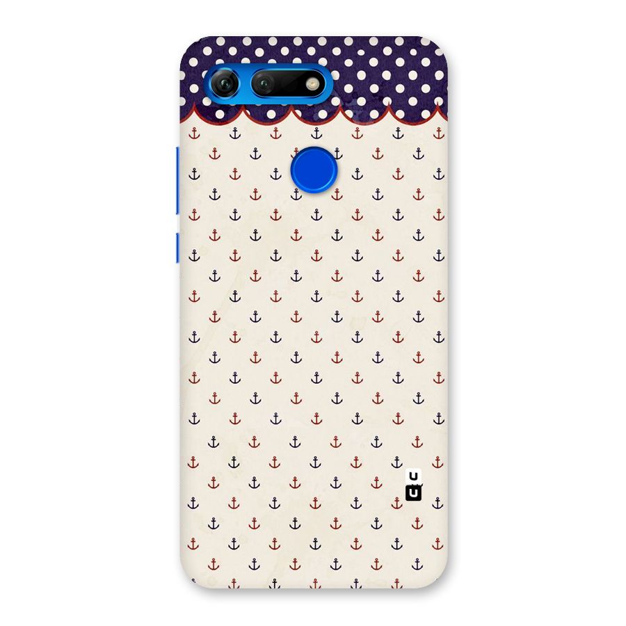 Polka Anchor Back Case for Honor View 20