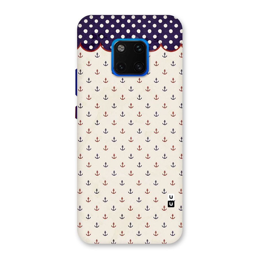 Polka Anchor Back Case for Huawei Mate 20 Pro