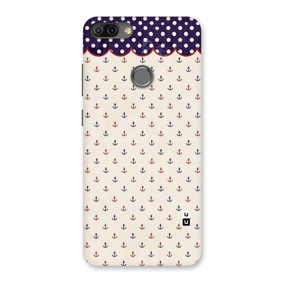 Polka Anchor Back Case for Infinix Hot 6 Pro