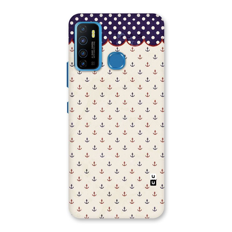 Polka Anchor Back Case for Infinix Hot 9
