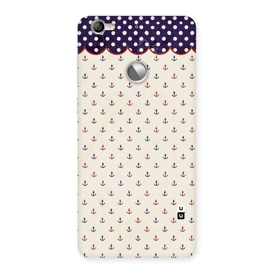Polka Anchor Back Case for LeTV Le 1s