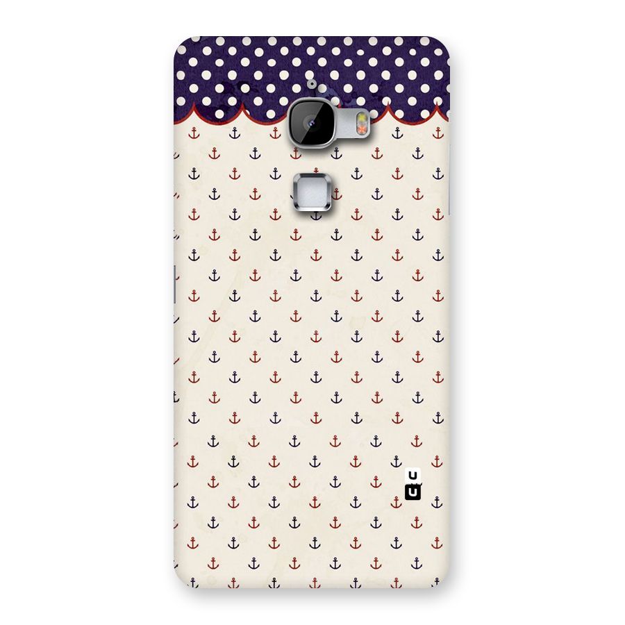 Polka Anchor Back Case for LeTv Le Max