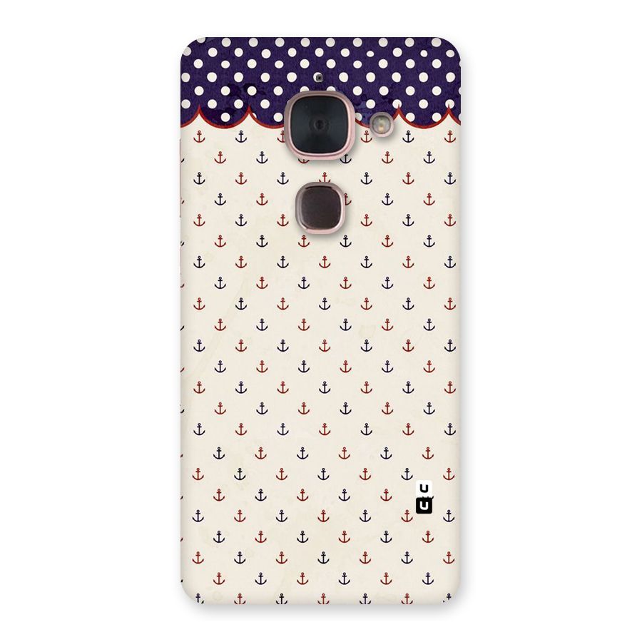 Polka Anchor Back Case for Le Max 2