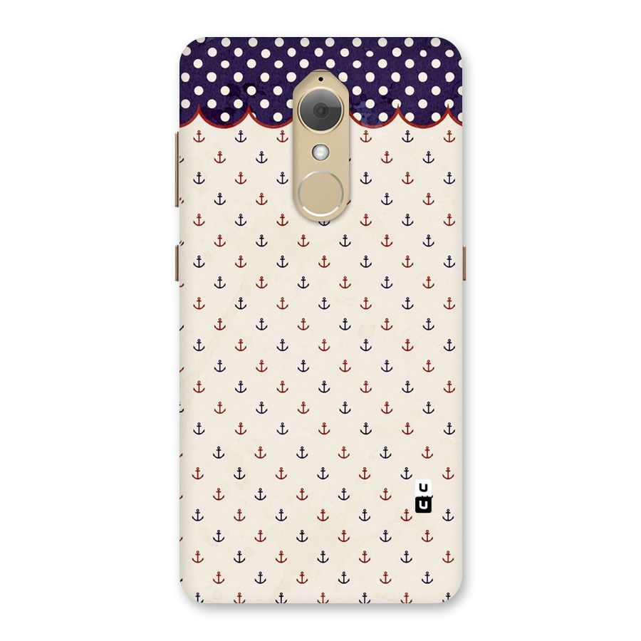 Polka Anchor Back Case for Lenovo K8