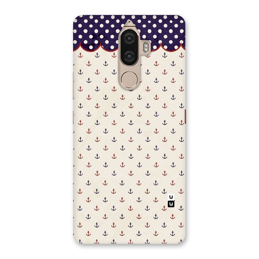 Polka Anchor Back Case for Lenovo K8 Note