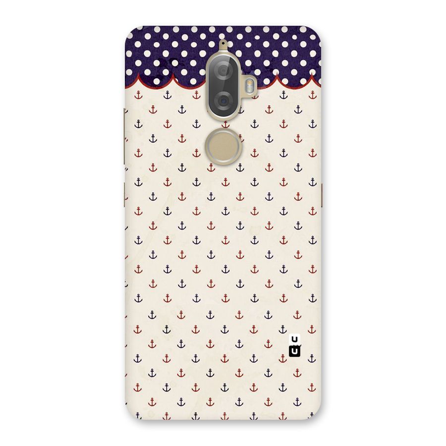 Polka Anchor Back Case for Lenovo K8 Plus