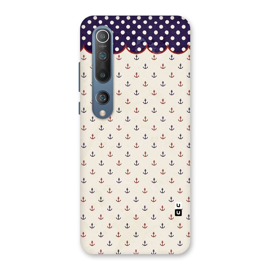 Polka Anchor Back Case for Mi 10