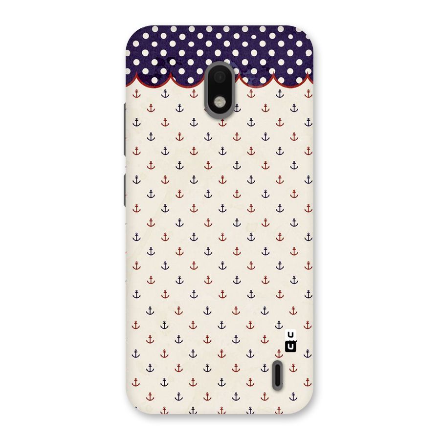 Polka Anchor Back Case for Nokia 2.2