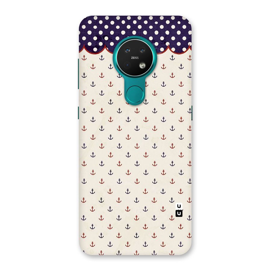Polka Anchor Back Case for Nokia 7.2