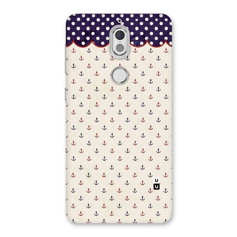 Polka Anchor Back Case for Nokia 7