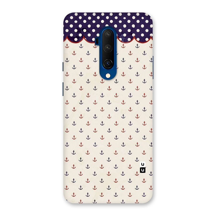 Polka Anchor Back Case for OnePlus 7T Pro