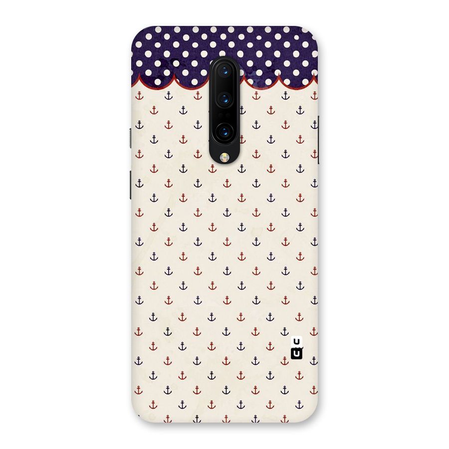 Polka Anchor Back Case for OnePlus 7 Pro