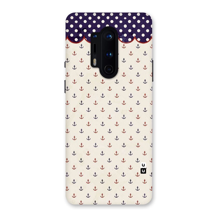 Polka Anchor Back Case for OnePlus 8 Pro