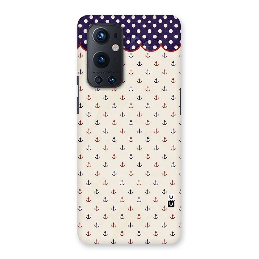 Polka Anchor Back Case for OnePlus 9 Pro