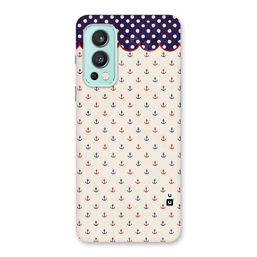 Polka Anchor Back Case for OnePlus Nord 2 5G