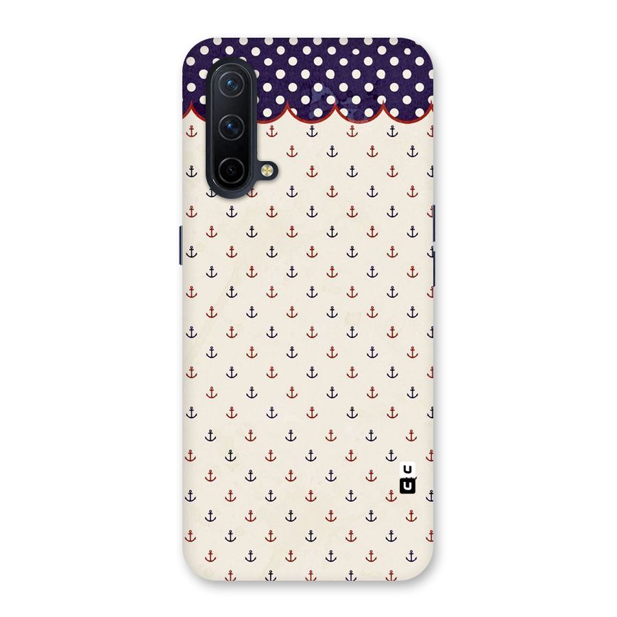 Polka Anchor Back Case for OnePlus Nord CE 5G