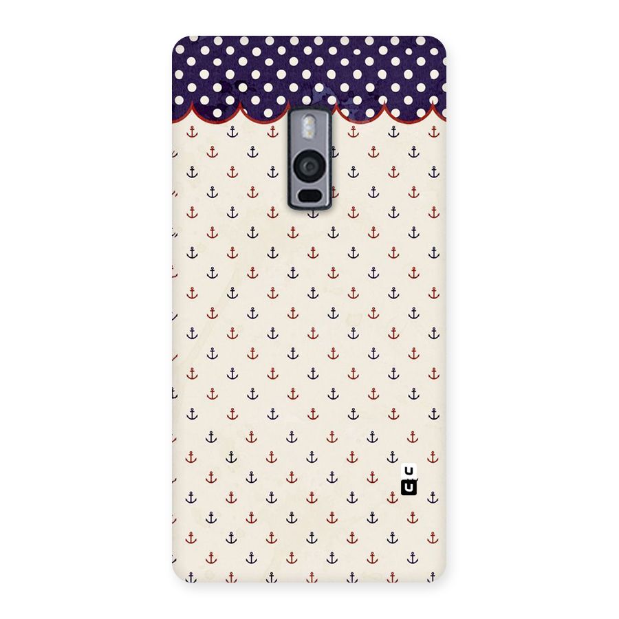 Polka Anchor Back Case for OnePlus Two