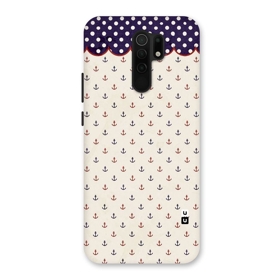 Polka Anchor Back Case for Poco M2