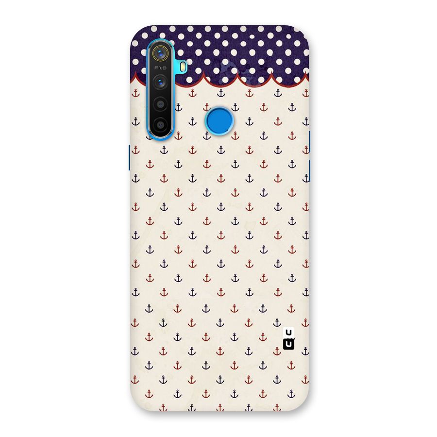 Polka Anchor Back Case for Realme 5s