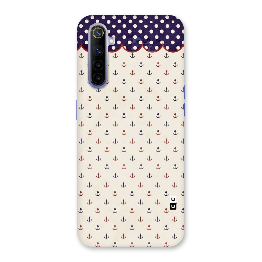 Polka Anchor Back Case for Realme 6i