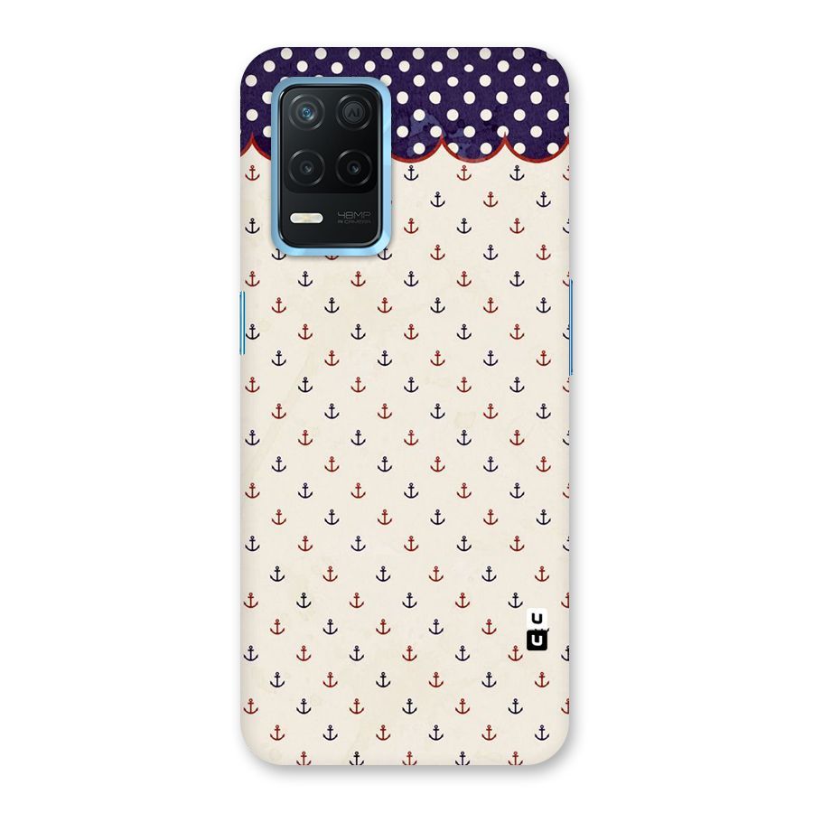 Polka Anchor Back Case for Realme Narzo 30 5G