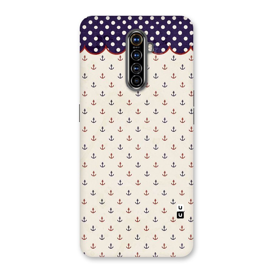 Polka Anchor Back Case for Realme X2 Pro